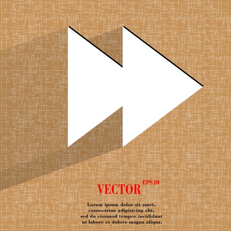 Multimedia control flat modern web design on a flat geometric abstract background vector