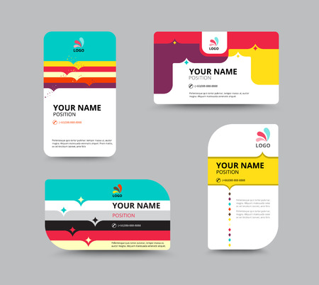 layout for business cards