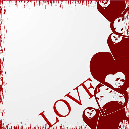 kalpleri ile grunge sevgililer s day background royalty free day background