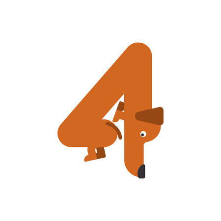 犬のフォントです のイラスト素材 ベクタ Image 犬のフォントです のイラスト素材 ベクタ Image