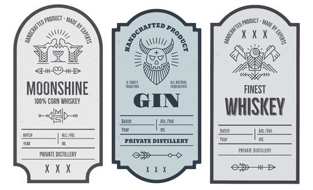 2,571 Gin Label Stock Vector Illustration and Royalty Free ...