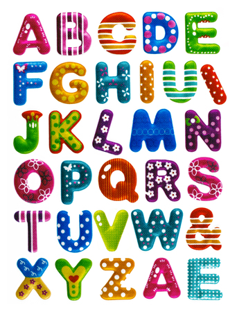 Funny Colorful Letters Of The Alphabet And Some Symbols Stock Photo Funny Colorful Letters Of The Alphabet And Some Symbols Stock Photo