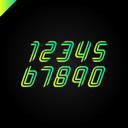 stock photo sport font