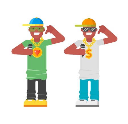 ラッパー男はラッパーのスタイルの服に身を包んだ ベクターカラフルな文字イラスト白背景に分離 のイラスト素材 ベクタ Image ラッパー男はラッパーのスタイルの服に身を包んだ ベクターカラフルな文字イラスト白背景に分離 のイラスト素材 ベクタ Image