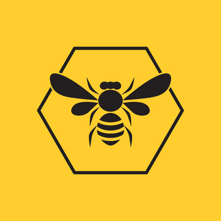 Bee logo - 43085159