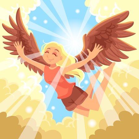 Anjo Sonho Anjo Cartoon Angel Fantasia Criatura PNG , Anjo Clipart