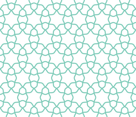 アラビア格子の幾何学的なシームレス パターン 背景 ベクター イラストのイラスト素材 ベクタ Image 8195