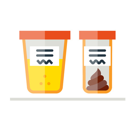 尿と糞便分析のベクトル イラスト フラット スタイル 白い背景の分離分析用コンテナー のイラスト素材 ベクタ Image 尿と糞便分析のベクトル イラスト フラット スタイル 白い背景の分離分析用コンテナー のイラスト素材 ベクタ Image