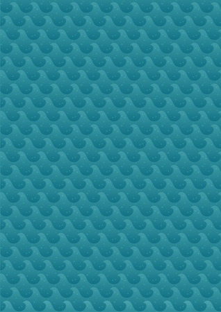 海の波との背景 サイズの割合 パターンは シームレスなので あなたが必要な大きさにすることができます 使用される透明度なし 基本的な 線形 のグラデーションが使用されます のイラスト素材 ベクタ Image