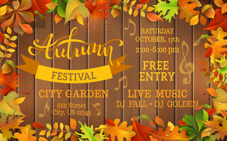 fall festival template