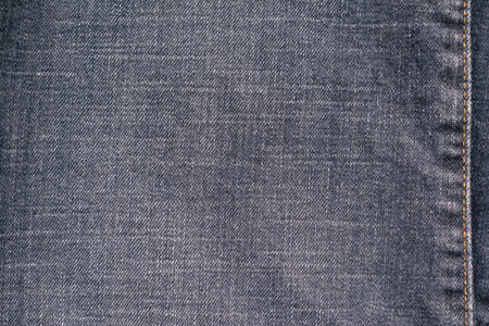 Tela De Mezclilla O Tela De Algodón Bruto O Material De Pantalones Vaqueros Con La Costura Cosida Para El Fondo Con Textura Textil Fotos, Retratos, Imágenes Y Fotografía De Archivo