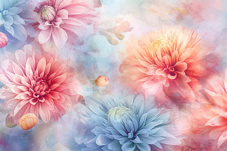 限定お買い得商品 207047999-abstract-floral- 絵画