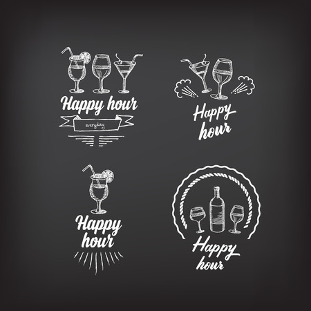 372 happy hour flyer stock illustrations cliparts and royalty free chalk happy hour flyers