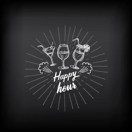 happy hour flyer stock photos royalty free happy hour flyer images chalk happy hour flyers