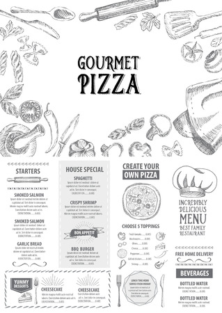 family menu template