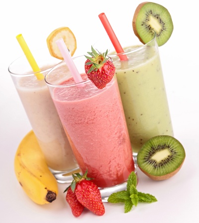 banana: loại của smoothies