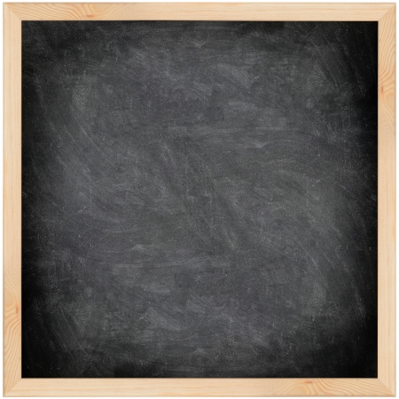 blank chalk board