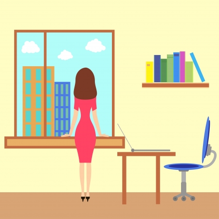 試着室の女の子 のイラスト素材 ベクタ Image 試着室の女の子 のイラスト素材 ベクタ Image