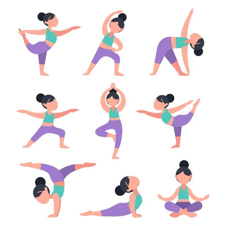 2 430 ヨガ のイラスト素材 ベクター 123rf