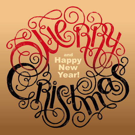 merry christmas and happy new year quote on a gold background lettering vector - Merry Christmas And Happy New Year Quotes merry christmas and happy new year quote on a gold background lettering vector - Merry Christmas And Happy New Year Quotes