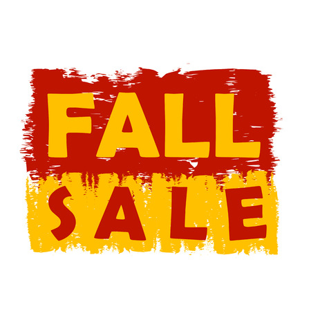 fall sale signs
