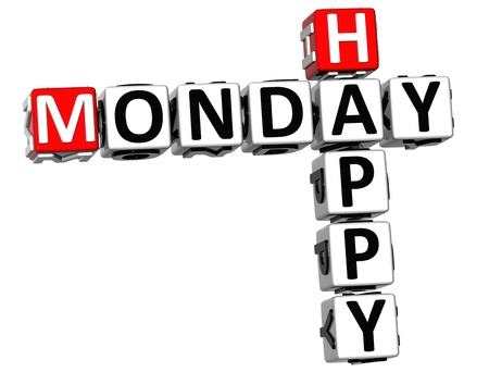 Clip Art Happy Monday Clipart 1367 happy monday stock vector illustration and royalty free 3d crossword on white background