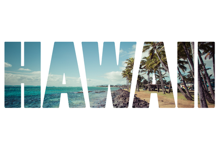 人気のある場所の上のハワイの言葉 の写真素材 画像素材 Image 3818