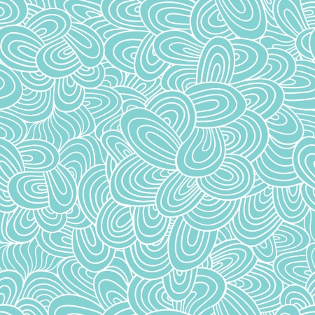 シームレスな手描く波形 波背景 シームレスにタイリング 壁紙 パターンの塗りつぶし Web ページの背景 表面のテクスチャに使用できます 豪華なシームレスな波背景のイラスト素材 ベクタ Image