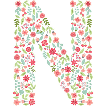 Vector Floral Letter M Die Grossbuchstabe M Ist Aus Floralen Elementen Pastell Blumen Blutenblatter Und Blatter Gemacht Vektor Floral Abc Englisches Blumenalphabet Schriftart Vektor Illustration Lizenzfrei Nutzbare Vektorgrafiken Clip Arts