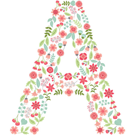 Vector Floral Letter M Die Grossbuchstabe M Ist Aus Floralen Elementen Pastell Blumen Blutenblatter Und Blatter Gemacht Vektor Floral Abc Englisches Blumenalphabet Schriftart Vektor Illustration Lizenzfrei Nutzbare Vektorgrafiken Clip Arts
