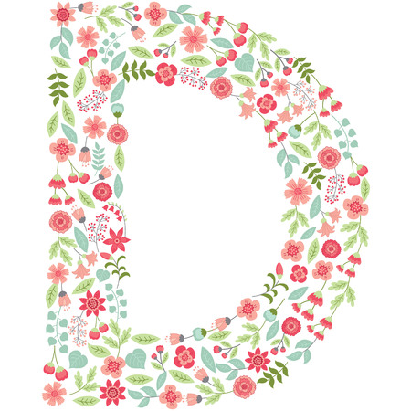 Vector Floral Letter M Die Grossbuchstabe M Ist Aus Floralen Elementen Pastell Blumen Blutenblatter Und Blatter Gemacht Vektor Floral Abc Englisches Blumenalphabet Schriftart Vektor Illustration Lizenzfrei Nutzbare Vektorgrafiken Clip Arts