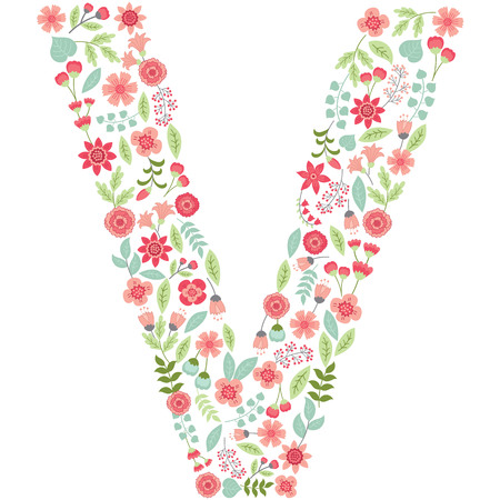 Vector Floral Letter M Die Grossbuchstabe M Ist Aus Floralen Elementen Pastell Blumen Blutenblatter Und Blatter Gemacht Vektor Floral Abc Englisches Blumenalphabet Schriftart Vektor Illustration Lizenzfrei Nutzbare Vektorgrafiken Clip Arts