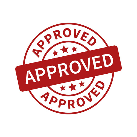 12 707 stamp of approval stock illustrations cliparts and royalty