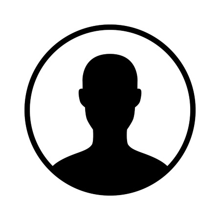 アプリと Web サイトのユーザー アカウント ライン アート アイコンのイラスト素材 ベクタ Image