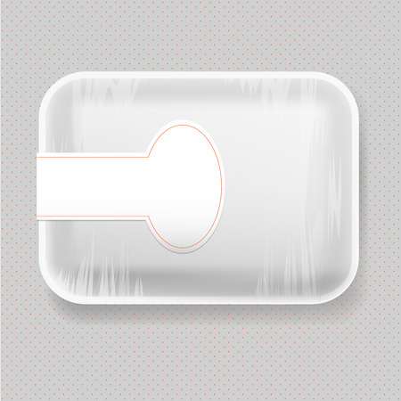 White Empty Blank Plastic Food Tray Container Mock Up Template Royalty Free Cliparts Vectors And Stock Illustration Image 56011502