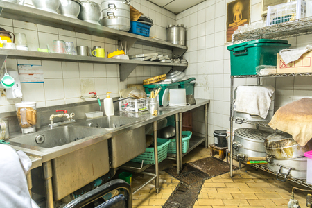 ajuste de la cocina irregularidad, cocina sucia - 54460130