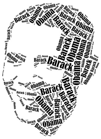 白い背景にオバマ大統領の肖像画のベクター イラストです アメリカ大統領バラク オバマ図漫画雲 私たちすることができますかそれステージ大統領キャンペーンのため 15 年 10 月 10 日 の写真素材 画像素材 Image