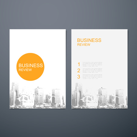 business review leaflet. brochure or flyer a4 size template design business review leaflet. brochure or flyer a4 size template design, Presentation templates