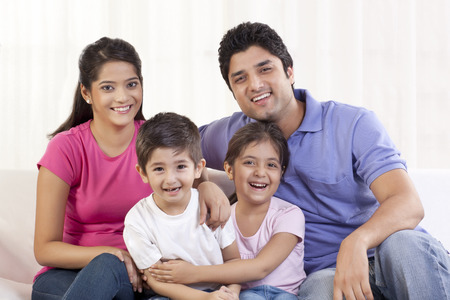 indian nuclear family stock photos royalty free indian nuclear