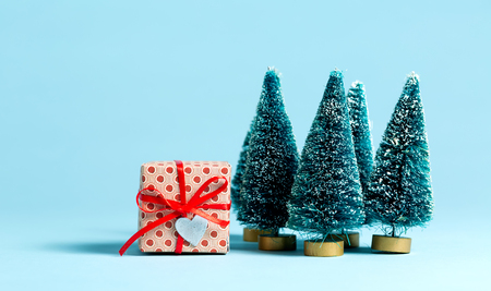little handmade gift box with miniature christmas trees stock photo 87771178 - Miniature Christmas Tree little handmade gift box with miniature christmas trees stock photo 87771178 - Miniature Christmas Tree