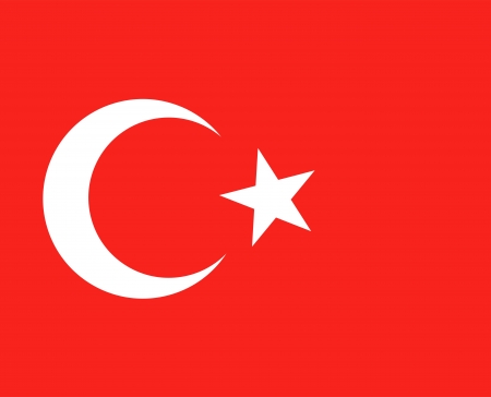 トルコの国の国旗 世界のトルコの背景の壁紙 の写真素材 画像素材 Image