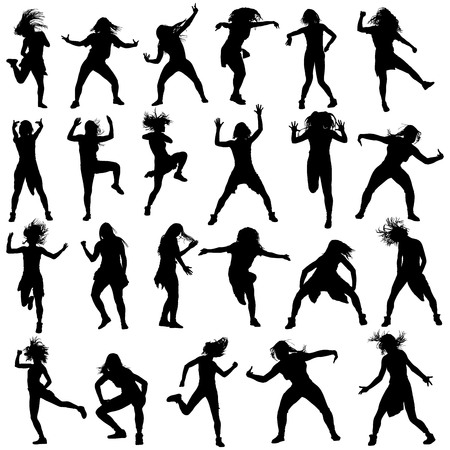 チアリーダー ダンサー図ベクトル シルエット イラスト分離されました 一流の女の子のスポーツ サポートを応援します のイラスト素材 ベクタ Image チアリーダー ダンサー図ベクトル シルエット イラスト分離されました 一流の女の子のスポーツ サポートを応援します のイラスト素材 ベクタ Image