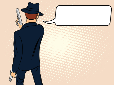 銃を持つマフィア ポップアートのマフィアのボス レトロなスタイルのポップアート ベクトル図 のイラスト素材 ベクタ Image 銃を持つマフィア ポップアートのマフィアのボス レトロなスタイルのポップアート ベクトル図 のイラスト素材 ベクタ Image