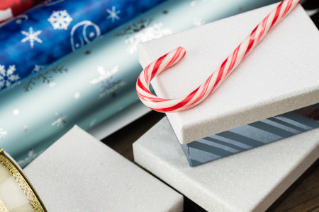 close up of christmas ribbons chrismas wrapping paper burlap gift bags candy box - Burlap Christmas Ribbon close up of christmas ribbons chrismas wrapping paper burlap gift bags candy box - Burlap Christmas Ribbon