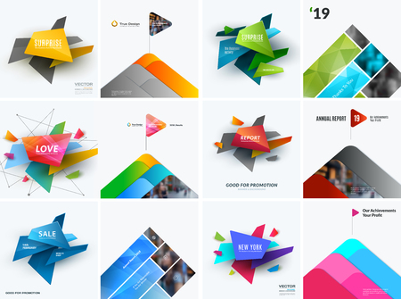 Abstract Design Of Colourful Vector Elements For Modern Background ... Abstract Design Of Colourful Vector Elements For Modern Background ...