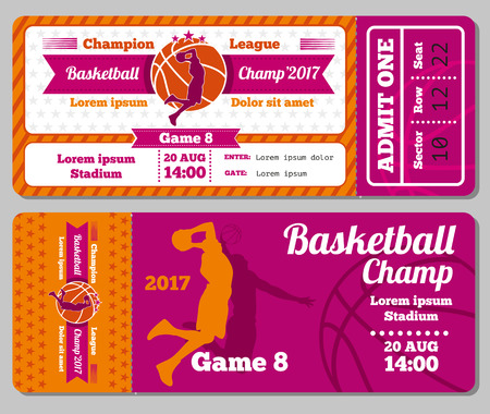 template for a ticket