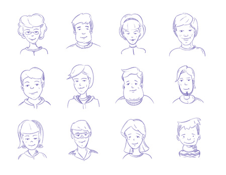 人間の頭の落書き 描かれた大人の肖像画を手 人々 の文字ベクトル セットをスケッチします 人間の頭は 文字人間のボールペンで描かれたイラストのイラスト素材 ベクタ Image 人間の頭の落書き 描かれた大人の肖像画を手 人々 の文字ベクトル セットをスケッチします 人間の頭は 文字人間のボールペンで描かれたイラストのイラスト素材 ベクタ Image