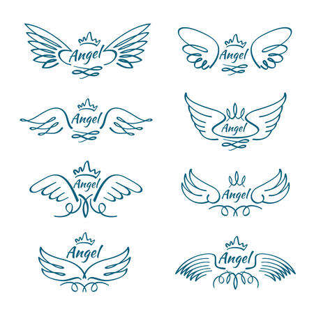 angel tattoo stock photos and images 123rf simple angel sketch
