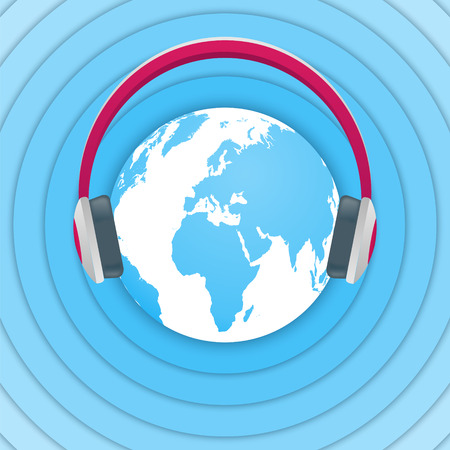 世界アマチュア無線の日イラストのイラスト素材 ベクタ Image