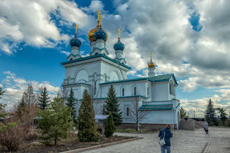 Epiphany monastery. temple of the icon of the mother of god assuage my sorrows. photo taken in chelyabinsk, russia.